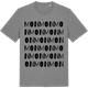 Mid Heather Gray t-shirt med Mon ordlek t-shirt