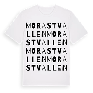 Morastvallen ordlek t-shirt – ekologisk bomull t-shirt från PinShirt