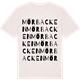 Vintage White t-shirt med Mörbacken ordlek t-shirt