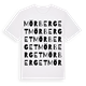 Mörberget ordlek t-shirt