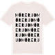 Vintage White t-shirt med Mörerud ordlek t-shirt