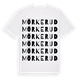 Mörkerud ordlek t-shirt