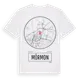 White t-shirt med Mörmon t-shirt