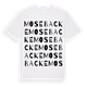 Mosebacke ordlek t-shirt