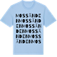 Blue Soul t-shirt med Mossänden ordlek t-shirt