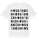 Mossängen ordlek t-shirt