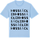 Blue Soul t-shirt med Mossbäcken ordlek t-shirt