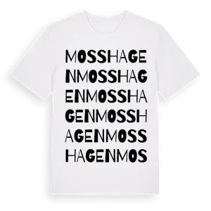 Mosshagen ordlek t-shirt – ekologisk bomull t-shirt från Pinshirt