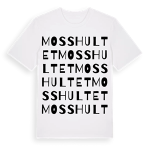 Mosshultet ordlek t-shirt – ekologisk bomull t-shirt från PinShirt