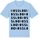 Blue Soul t-shirt med Mosskog ordlek t-shirt