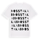 Mosstakan ordlek t-shirt