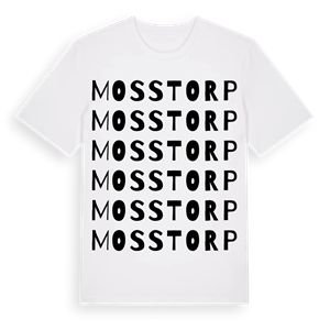 Mosstorp ordlek t-shirt – ekologisk bomull t-shirt från PinShirt