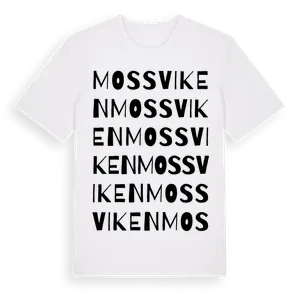 Mossviken ordlek t-shirt – ekologisk bomull t-shirt från Pinshirt