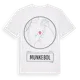 White t-shirt med Munkebol t-shirt