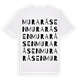 Muraråsen ordlek t-shirt