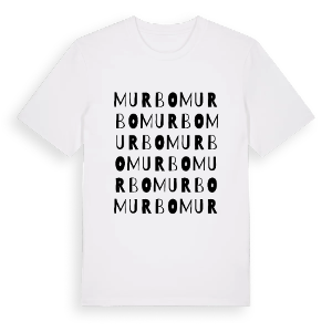 Murbo ordlek t-shirt – ekologisk bomull t-shirt från PinShirt