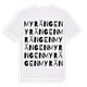 Myrängen ordlek t-shirt