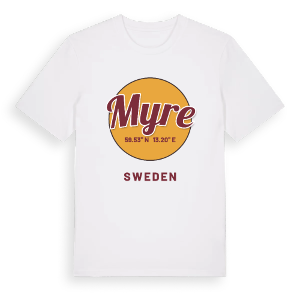 Myre cirkel t-shirt – ekologisk bomull t-shirt från PinShirt