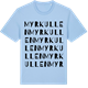 Blue Soul t-shirt med Myrkullen ordlek t-shirt