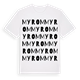Myrom ordlek t-shirt