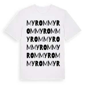 Myrom ordlek t-shirt – ekologisk bomull t-shirt från Pinshirt