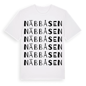 Näbbåsen ordlek t-shirt – ekologisk bomull t-shirt från Pinshirt