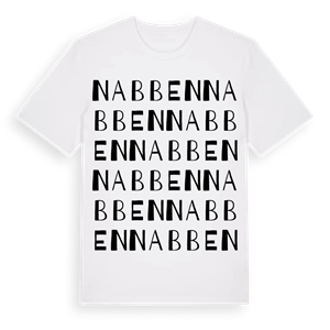 Nabben ordlek t-shirt – ekologisk bomull t-shirt från PinShirt