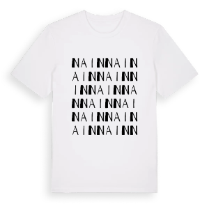 Nain ordlek t-shirt – ekologisk bomull t-shirt från PinShirt