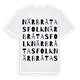 När Bråtasfolk ordlek t-shirt