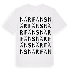 När Fäns ordlek t-shirt – ekologisk bomull t-shirt från PinShirt