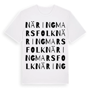 När Ingmarsfolk ordlek t-shirt – ekologisk bomull t-shirt från PinShirt