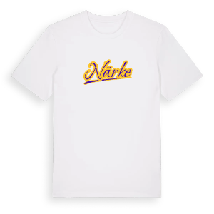 Närke baseball t-shirt – ekologisk bomull t-shirt från PinShirt
