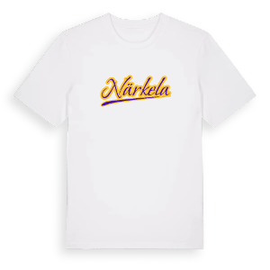 Närkela baseball t-shirt – ekologisk bomull t-shirt från PinShirt