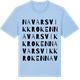 Blue Soul t-shirt med Navarsvikkroken ordlek t-shirt