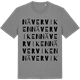 Mid Heather Gray t-shirt med Näverviken ordlek t-shirt