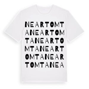 Neartomta ordlek t-shirt – ekologisk bomull t-shirt från PinShirt