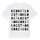 Nedre Älgestad ordlek t-shirt
