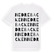 Nedre Backen ordlek t-shirt
