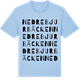 Blue Soul t-shirt med Nedre Bjurbäcken ordlek t-shirt