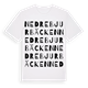 Nedre Bjurbäcken ordlek t-shirt