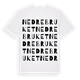 Nedre Bruket ordlek t-shirt