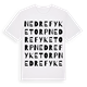 Nedre Fyketorp ordlek t-shirt