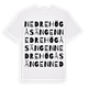Nedre Högåsängen ordlek t-shirt