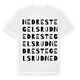 Nedre Stegelsrud ordlek t-shirt