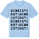Blue Soul t-shirt med Nedre Stensta ordlek t-shirt