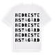 Nedre Stensta gård ordlek t-shirt