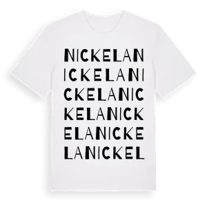 Nickela ordlek t-shirt – ekologisk bomull t-shirt från Pinshirt