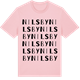 Pink Cotton t-shirt med Nilsby ordlek t-shirt