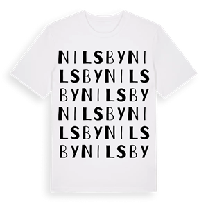 Nilsby ordlek t-shirt – ekologisk bomull t-shirt från PinShirt