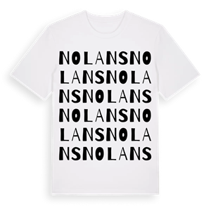 Nolans ordlek t-shirt – ekologisk bomull t-shirt från PinShirt